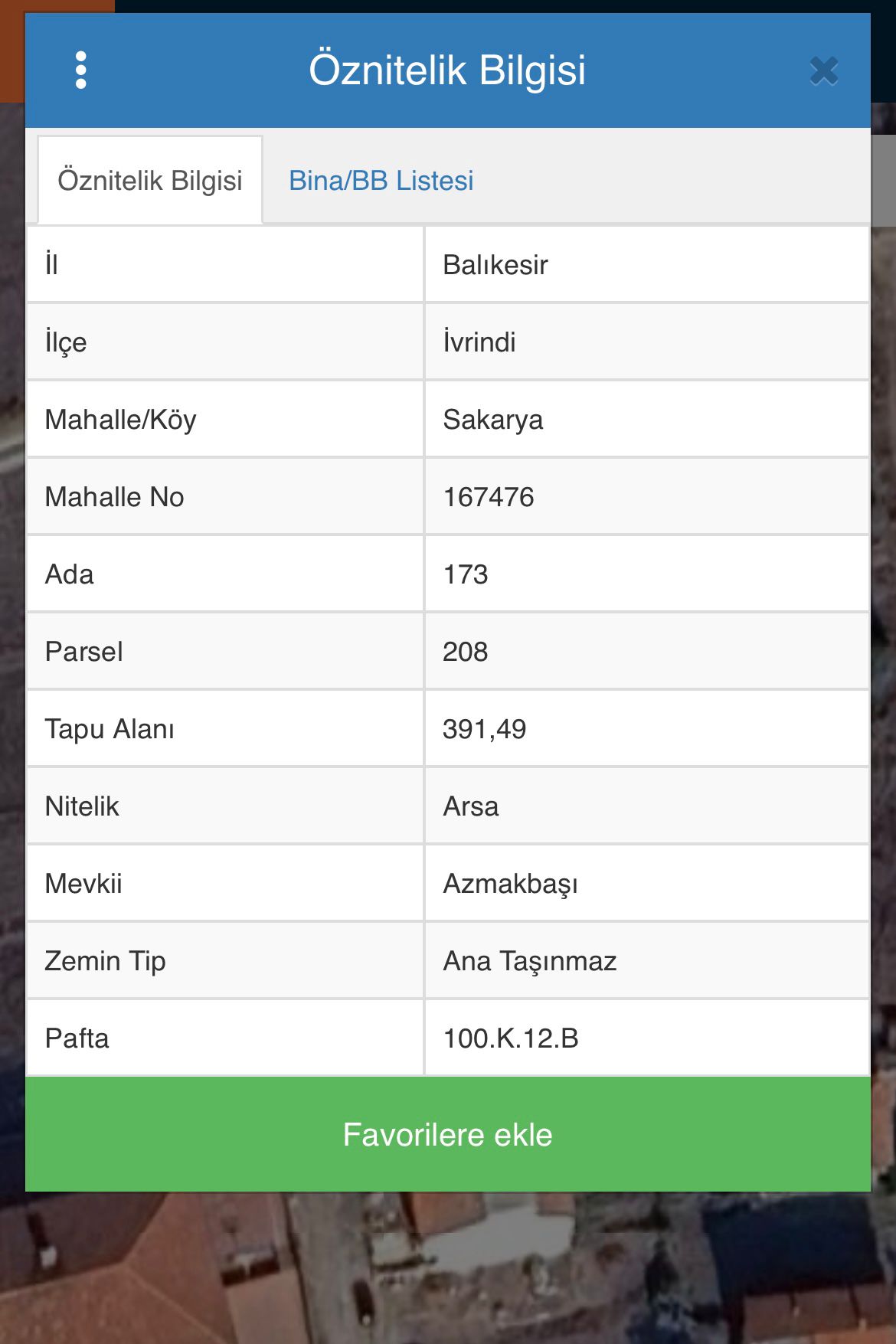 İvrindi 'de Satılık Arsa
