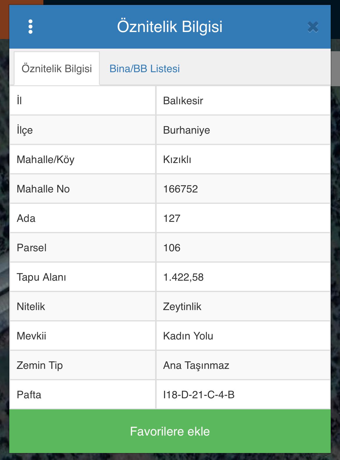 KIZIKLI’DA 1.422 m² DÜZ ZEMİN SATILIK ZEYTİNLİK