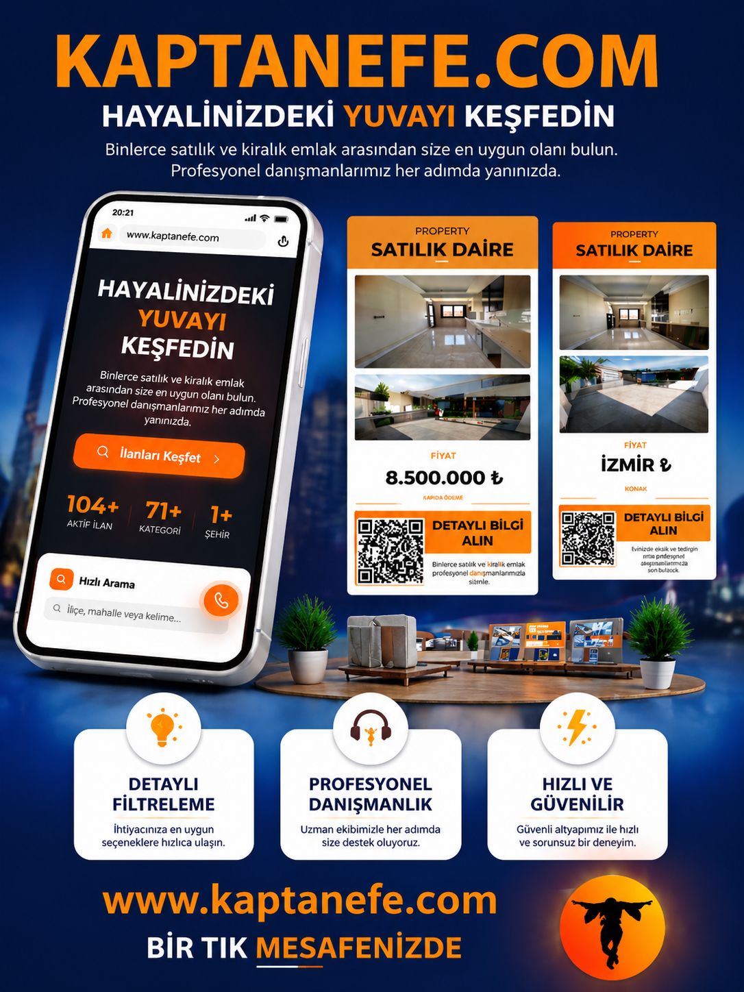 BU HAFTANIN FIRSAT KİRALIKLARI KAPTANEFE.COM’DA!
