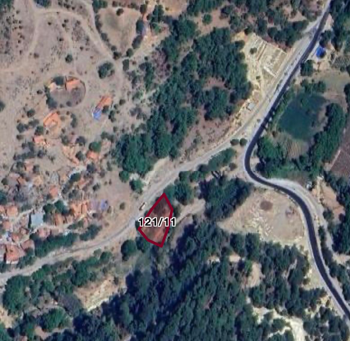 Çakırdere de Satılık Yol Kenarı 1 Dönüm Bahçe