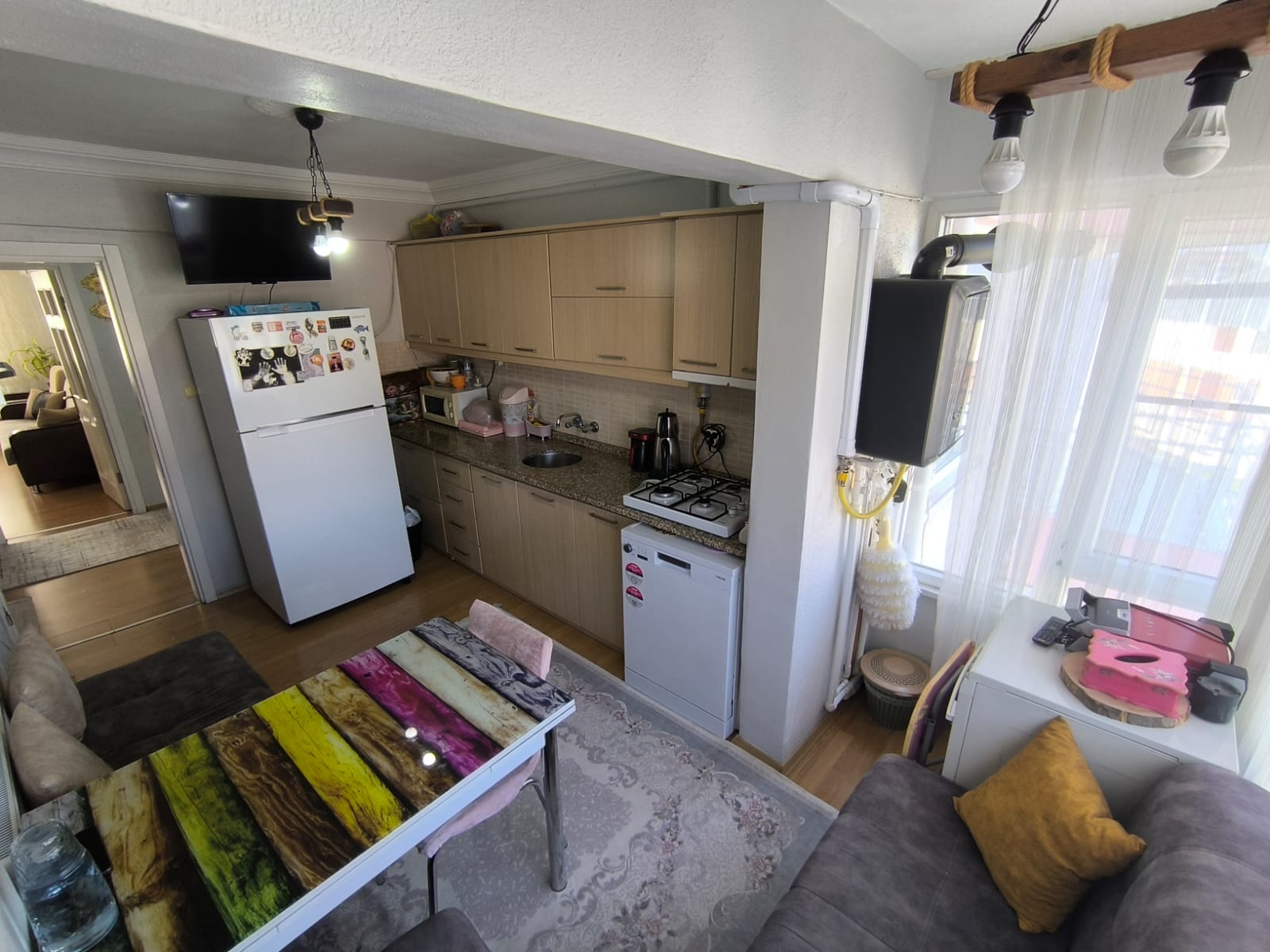 EDREMİT HAMİDİYE MAHALLESİ'NDE  3+1 DOĞALGAZLI ÖN CEPHE SATILIK DAİRE