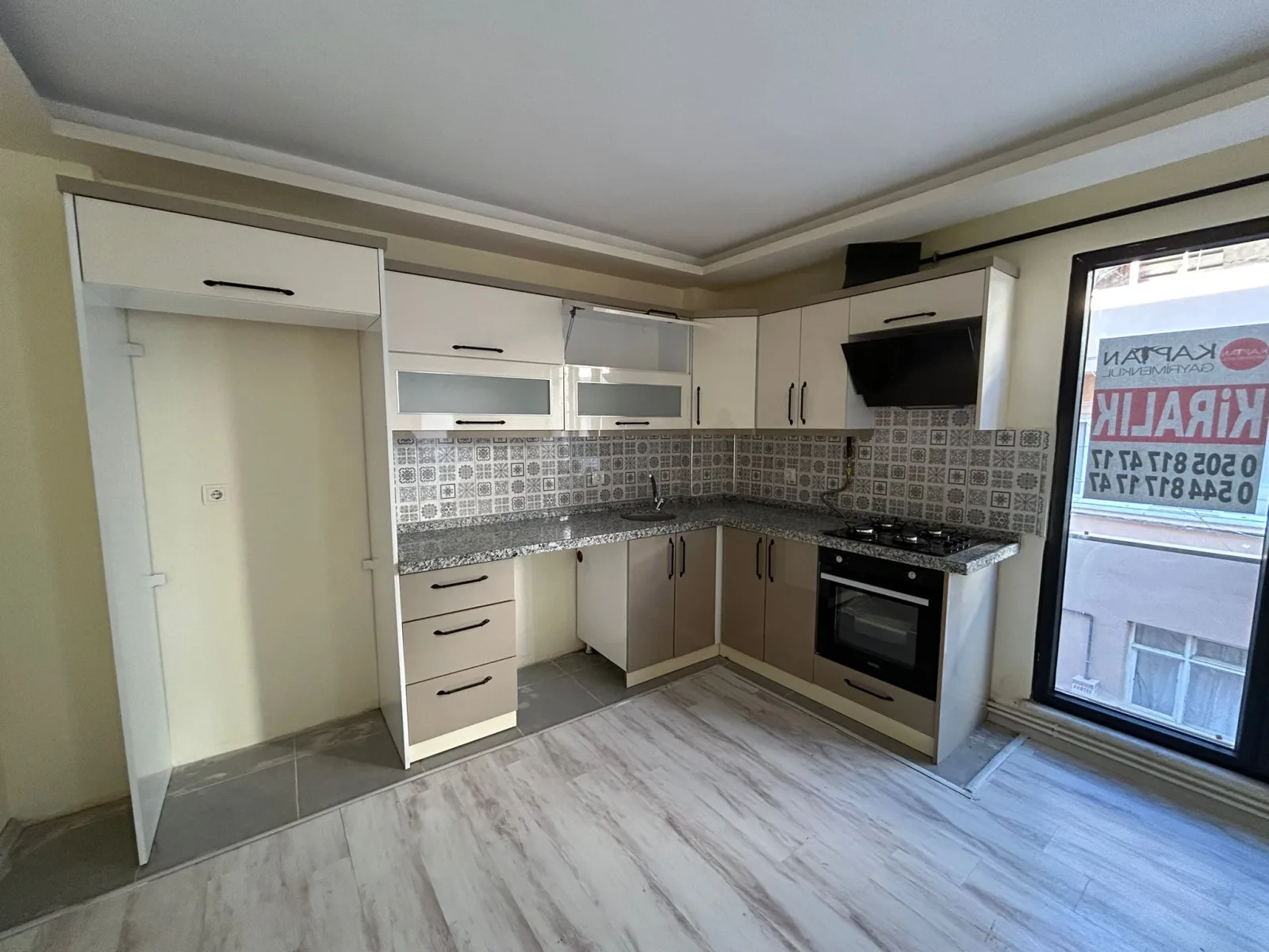 GAZİİLYAS'DA TUGAYA 300 M. KİRALIK 2+1 SIFIR DAİRE (4 NUMARA) EİDS NO : 1001423