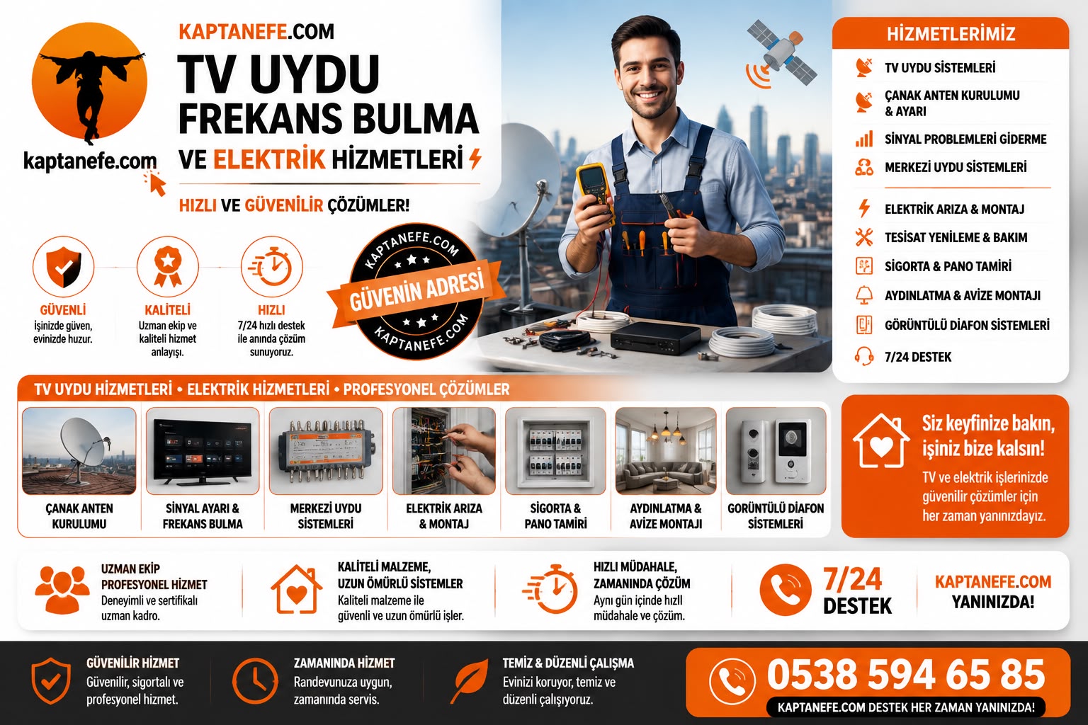 TV UYDU SİSTEMLERİ USTAMIZ