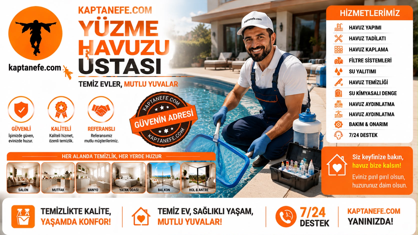 Yüzme Havuzu Ustamız