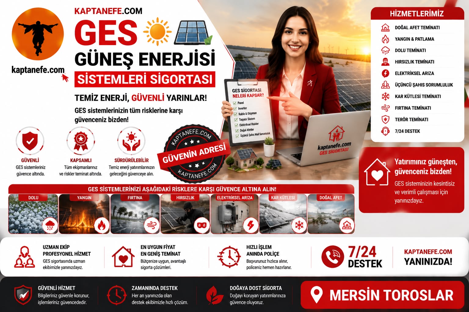 MERSİN TOROSLAR GES HİZMETİMİZ