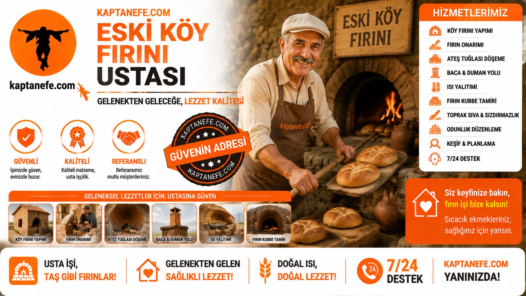 Köy Fırını Ustamız ( Ali Usta )