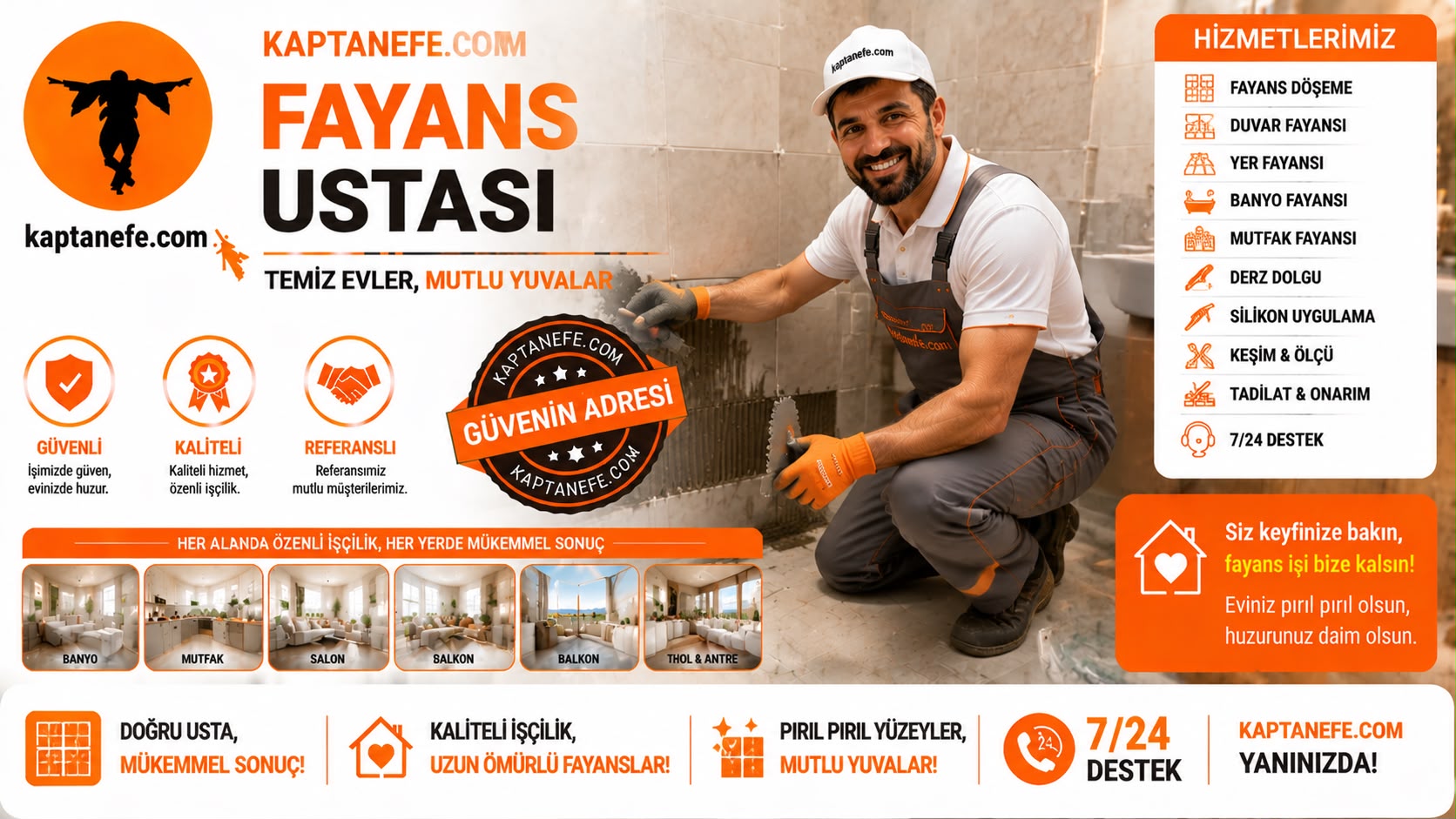 Fayans Ustamız