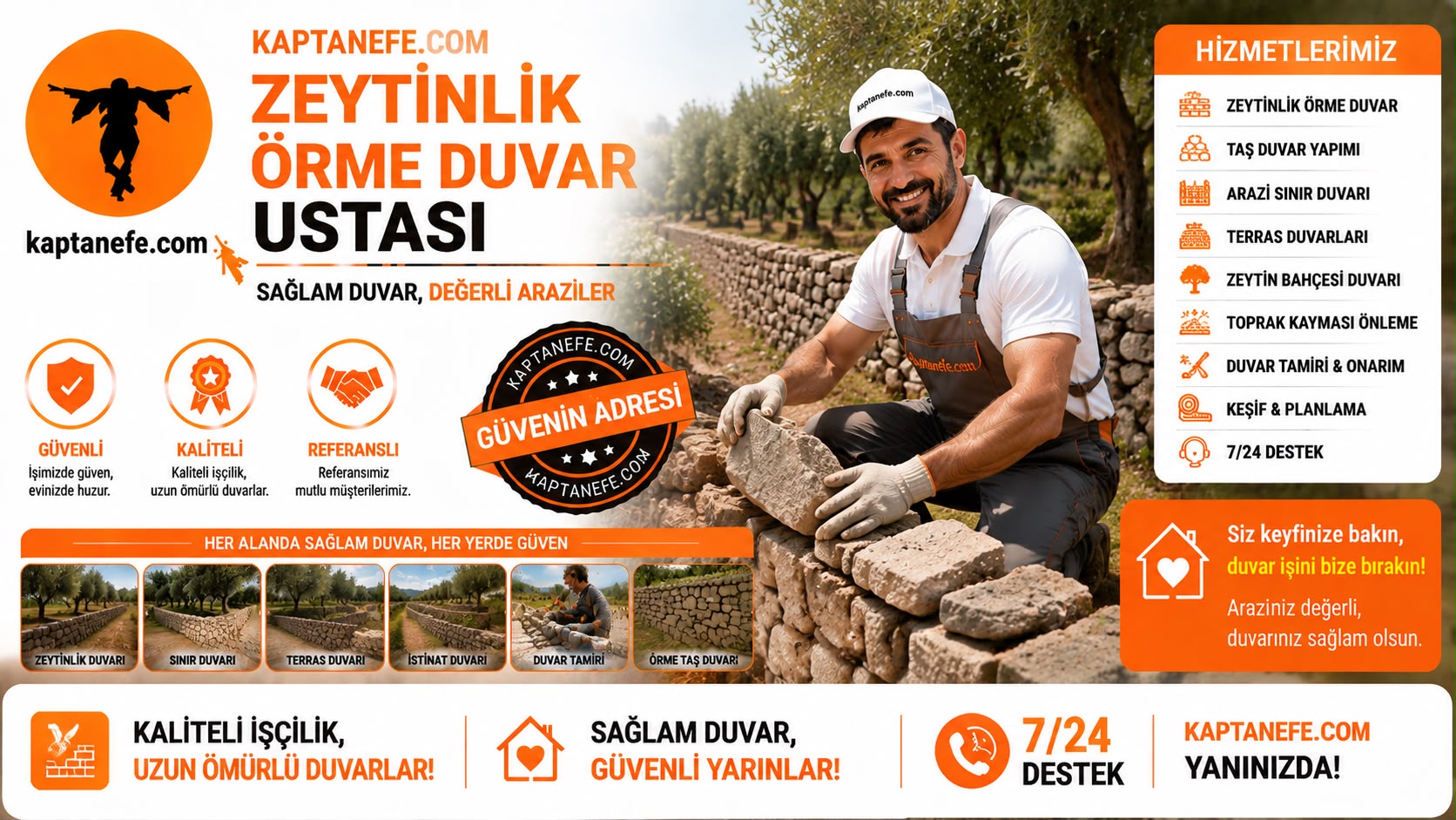 Zeytinlik Örme Duvar Ustamız ( Ali Usta )