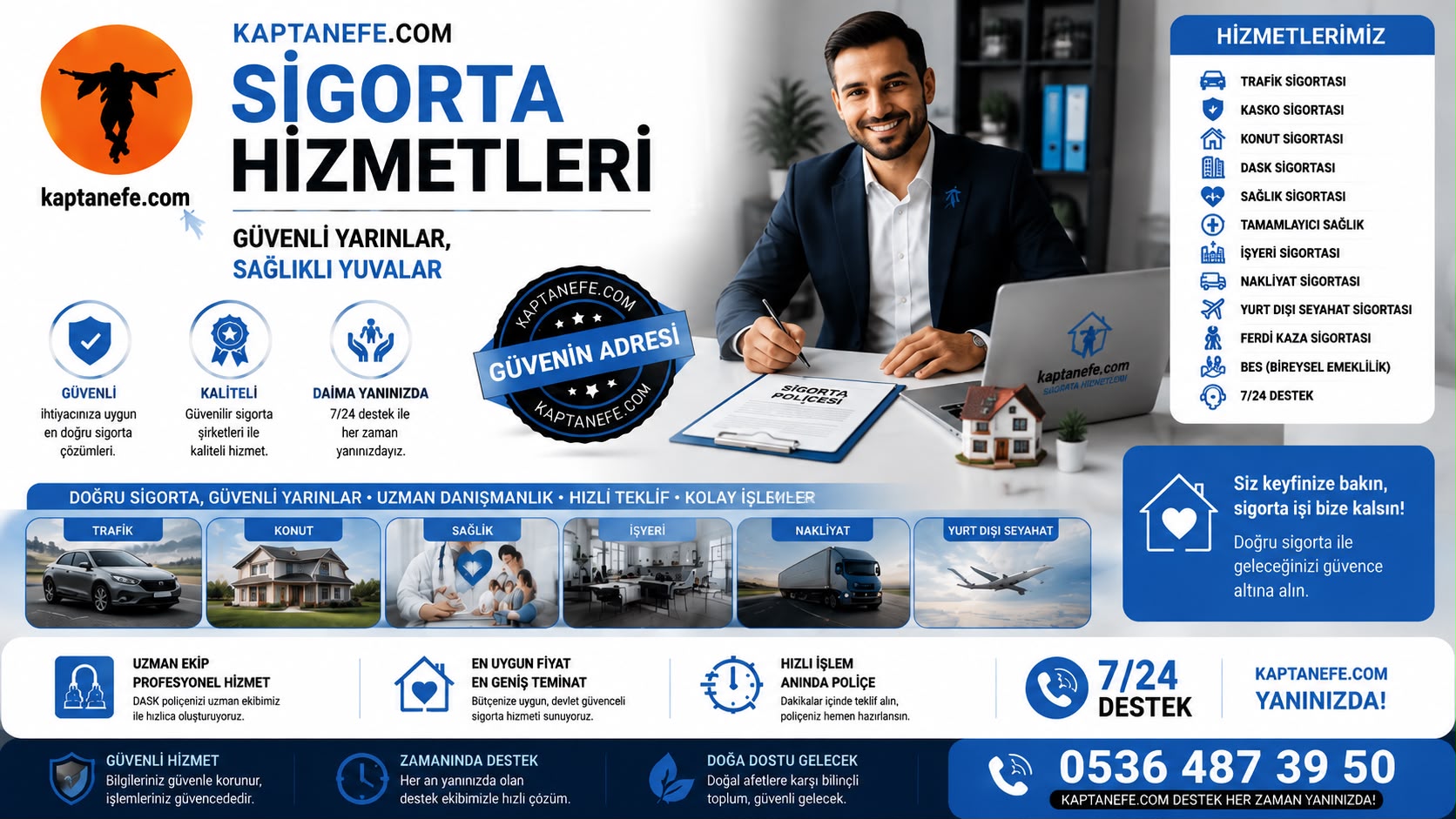 YUVANIZ İÇİN SİGORTA HİZMETİMİZ SİZİNLE! 🏠🛡️
