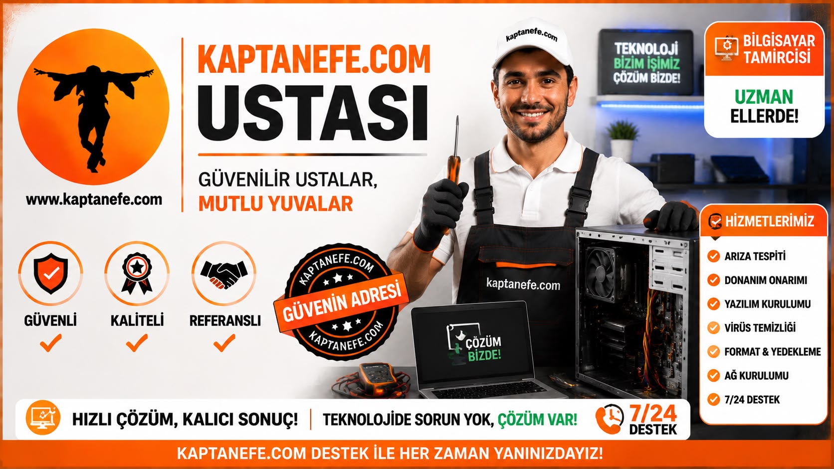 Edremit Bilgisayar Uzmanı (GÜVEN BİLGİSAYAR)