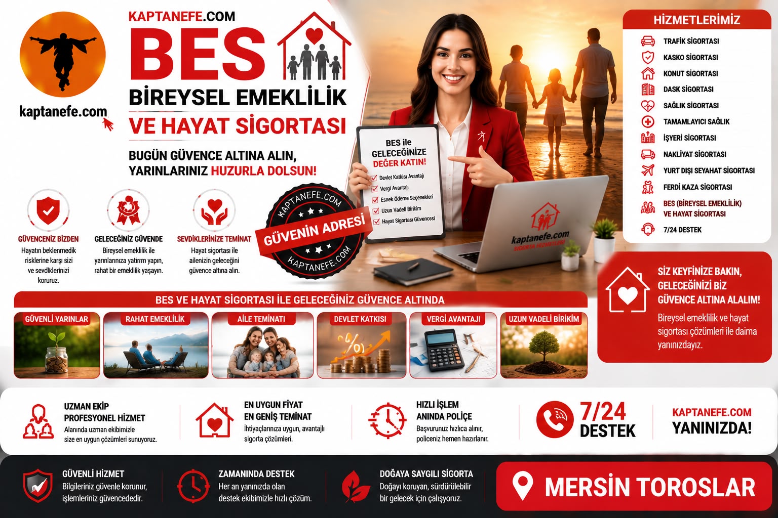 MERSİN TOROSLAR BES HİZMETİMİZ